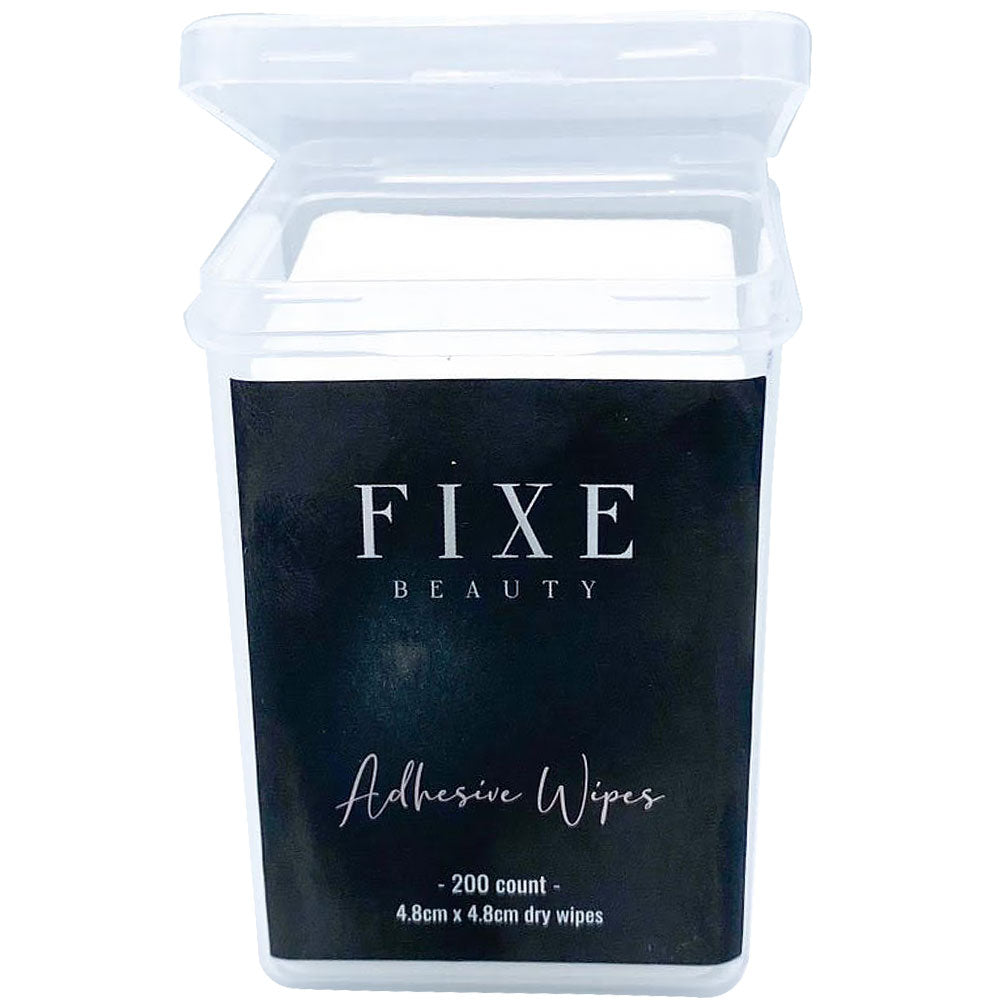 Fixe Adhesive Lint Free Dry Wipes 200pc