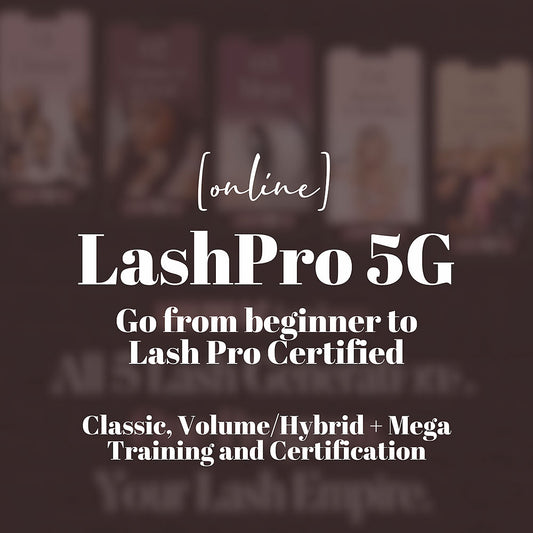 Fixe LashPro 5G Beginner Training Course