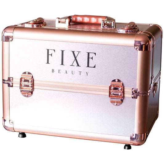 Fixe Professional Cosmetic Case Rose Gold
